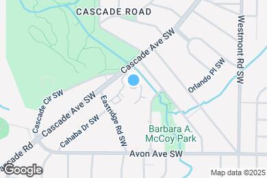 Map image of the property - 1694 Kenmore St SW