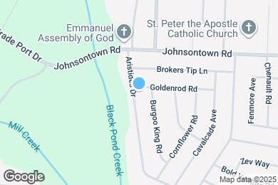 Map image of the property - 9211 Aristides Dr