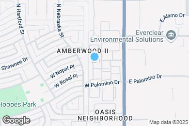 Map image of the property - 286 W Palomino Dr