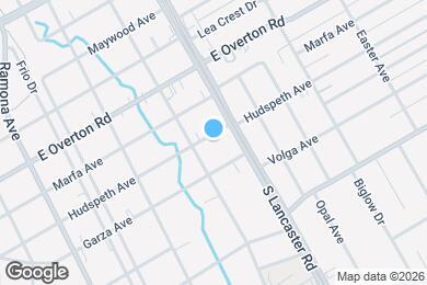 Map image of the property - 1718 Hudspeth Ave