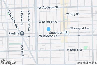 Map image of the property - 3412 N Greenview Ave