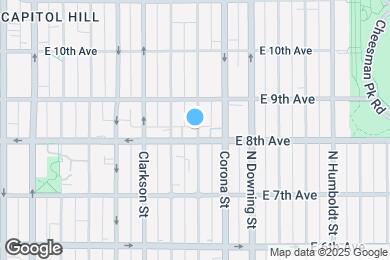Map image of the property - 815 N Ogden St