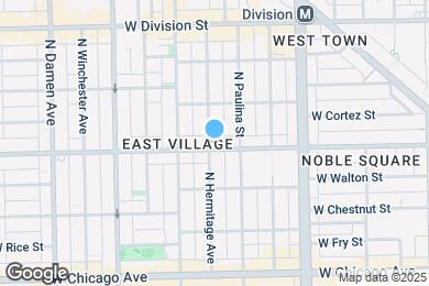 Map image of the property - 1724 W Augusta Blvd