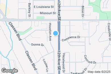 Map image of the property - 1320 12th Ave SE