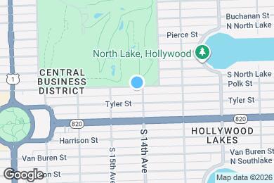 Map image of the property - 1410 Polk St