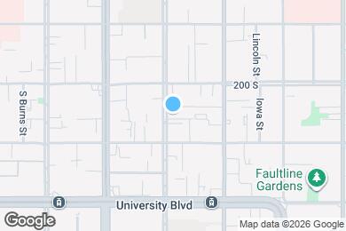 Map image of the property - 243 S 800 E