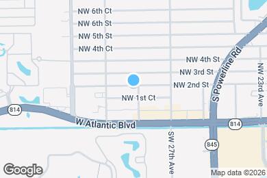 Map image of the property - 2804 NW 2nd St