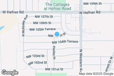 Map image of the property - 1228 NW 105th St