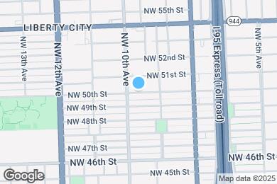 Map image of the property - 933 NW 50th St