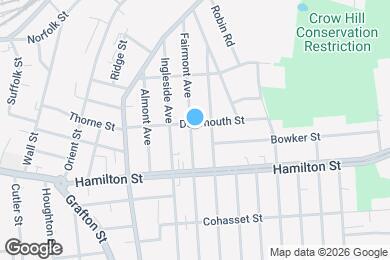 Map image of the property - 32 Dartmouth St