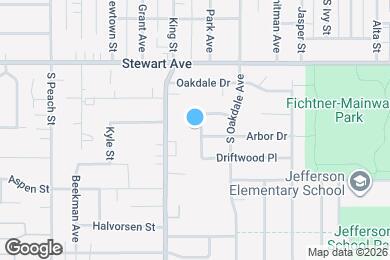 Map image of the property - 1330 Sequoia Cir