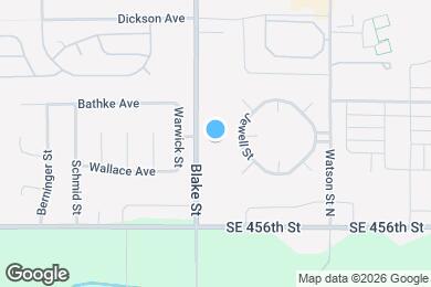 Map image of the property - 351 Blake St