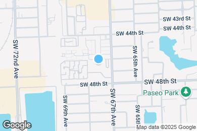 Map image of the property - 4600 SW 67th Ave
