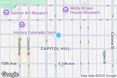 Map image of the property - 1156 N Logan St