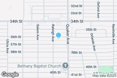 Map image of the property - 4415 36th St