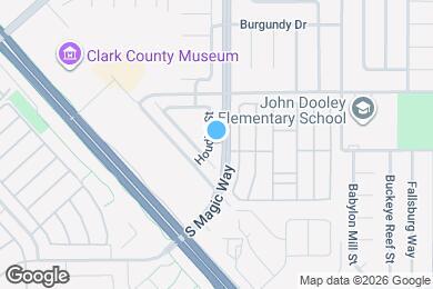 Map image of the property - 2052 Houdini St