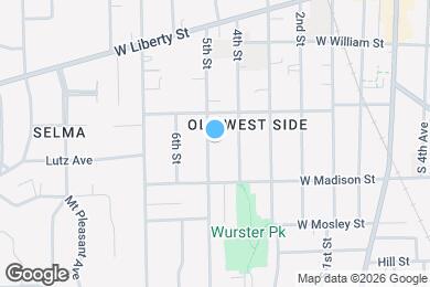 Map image of the property - 525 5th St