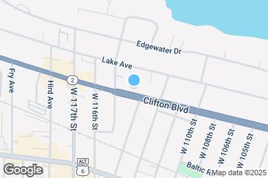 Map image of the property - 11416 Clifton Blvd