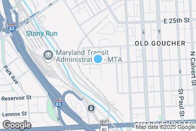 Map image of the property - 405 W 23rd St