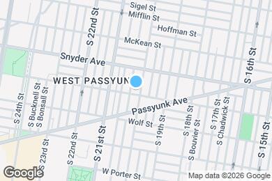 Map image of the property - 2144 S 20th St