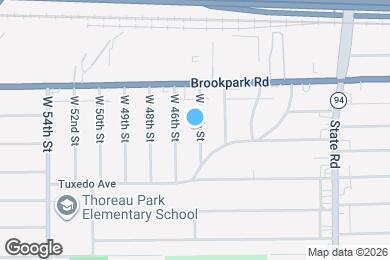 Map image of the property - 5252 W 45th St