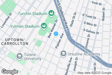 Map image of the property - 2819 Calhoun St