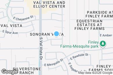 Map image of the property - 1710 E Palo Blanco Way