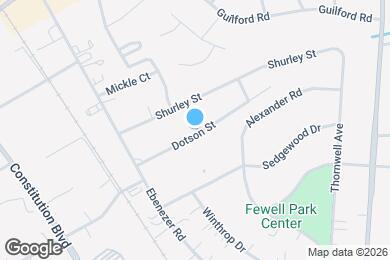 Map image of the property - 1405 Barnett St