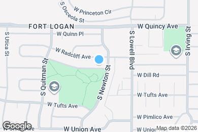 Map image of the property - 3831 W Rutgers Pl