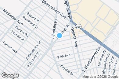 Map image of the property - 2467 79th Ave