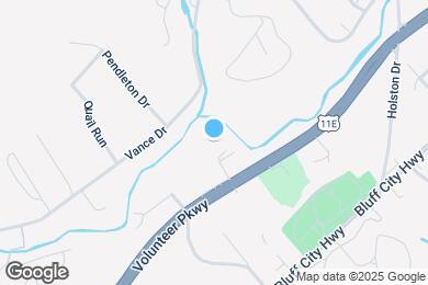 Map image of the property - Deer Run Apartments