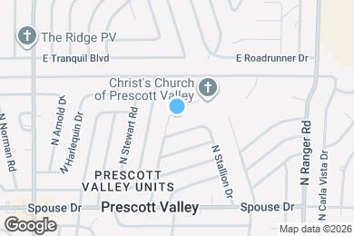 Map image of the property - 4835 N Wagon Way