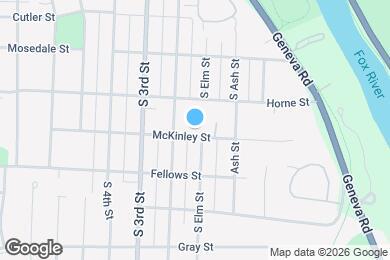 Map image of the property - 104 McKinley St