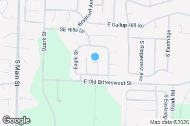 Map image of the property - 707 Poplar St