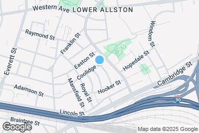 Map image of the property - 20 Coolidge Rd