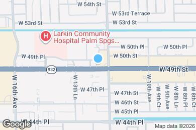 Map image of the property - 1255 W 49th St