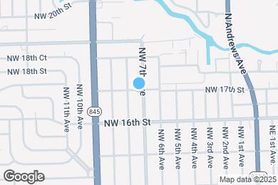 Map image of the property - 1645 NW 7th Ave