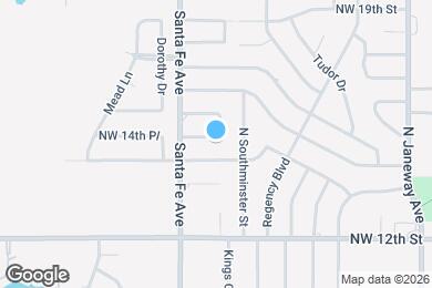 Map image of the property - 1016 NW 14th Pl