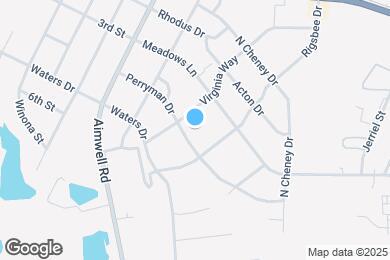 Map image of the property - 1402 Perryman Dr