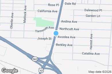 Map image of the property - 1703 Avonlea Ave