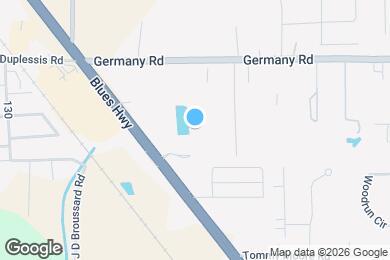 Map image of the property - Silver Oaks Apartments