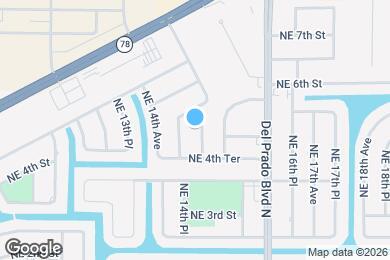 Map image of the property - 418 NE 15th Ave