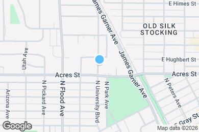 Map image of the property - 919 N University Blvd