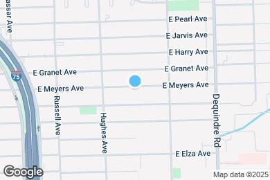 Map image of the property - 1520 E Meyers Ave