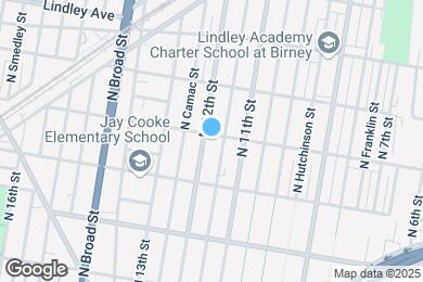 Map image of the property - 1126 W Rockland St