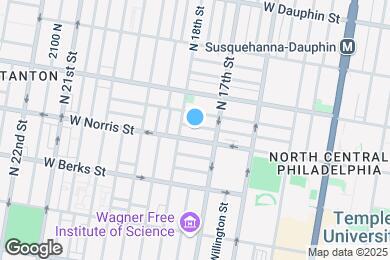 Map image of the property - 1722 Page St