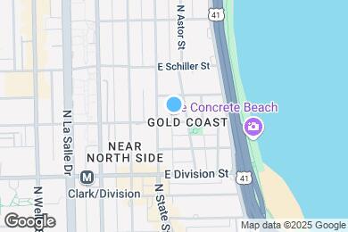 Map image of the property - 20 E Goethe St
