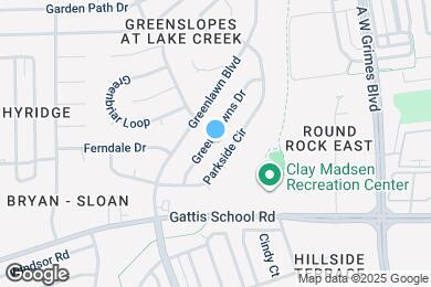 Map image of the property - 1207 Green Downs Dr