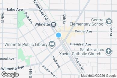 Map image of the property - 617 Green Bay Rd