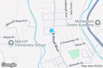 Map image of the property - 5 Mount Royal Ct